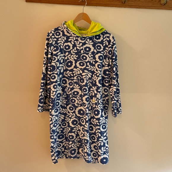 mini boden towelling beach dress Collared Notch Towel Dress-Pink Rose, Botanic Blush main image 0